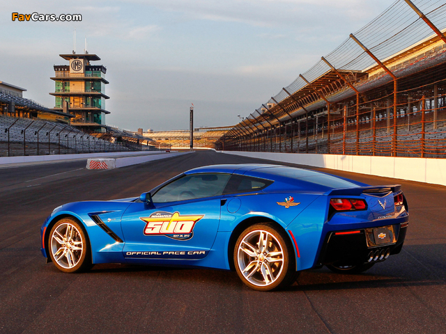 Corvette Stingray Indy 500 Pace Car (C7) 2013 wallpapers (640 x 480)