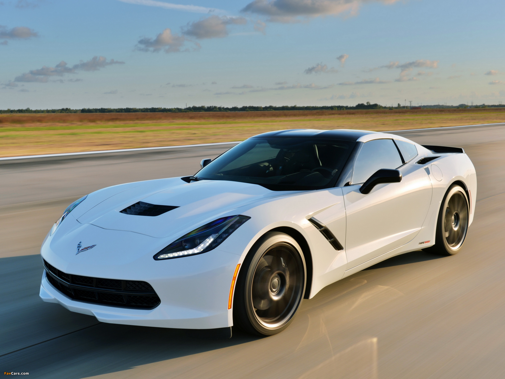 Hennessey Corvette Stingray HPE500 (C7) 2013 wallpapers (2048 x 1536)