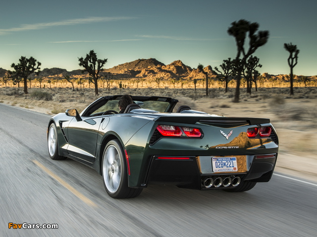 Corvette Stingray Convertible (C7) 2013 wallpapers (640 x 480)