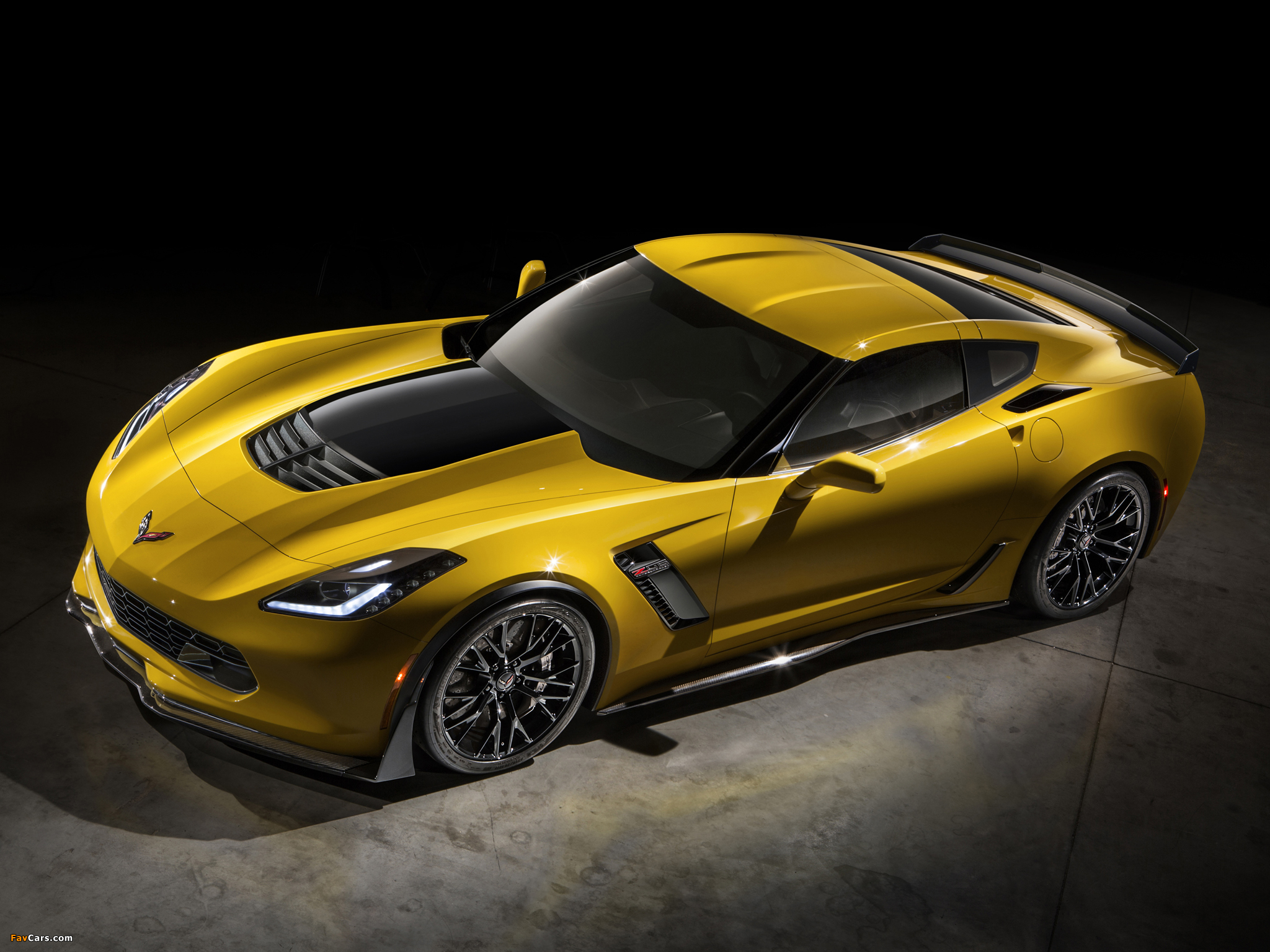 Corvette Stingray Z06 (C7) 2014 wallpapers (2048 x 1536)