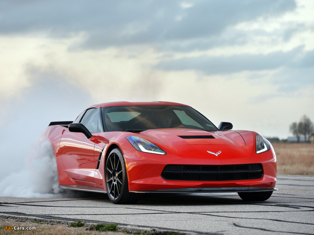 Hennessey Corvette Stingray HPE700 Twin Turbo (C7) 2014 wallpapers (1024 x 768)