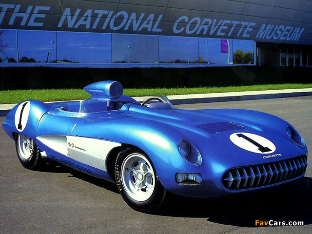 Corvette SS XP 64 Concept Car 1957 photos (640 x 480)