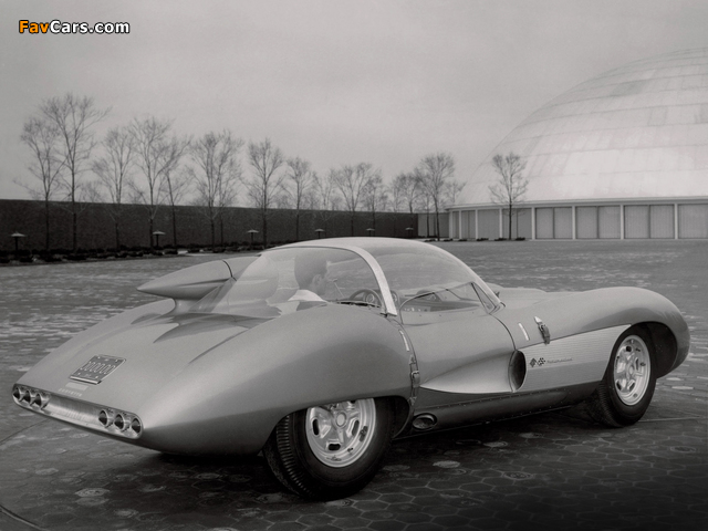 Corvette SS XP 64 Concept Car 1957 pictures (640 x 480)