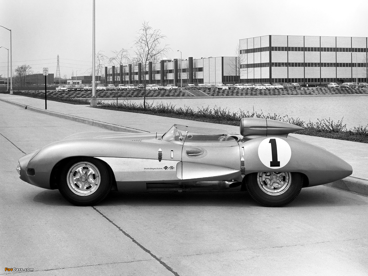 Corvette SS XP 64 Concept Car 1957 wallpapers (1280 x 960)