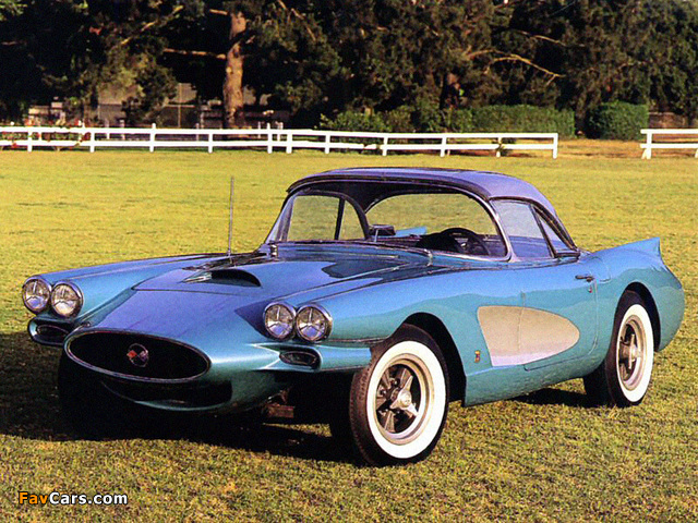 Corvette XP 700 Concept Car 1958 wallpapers (640 x 480)