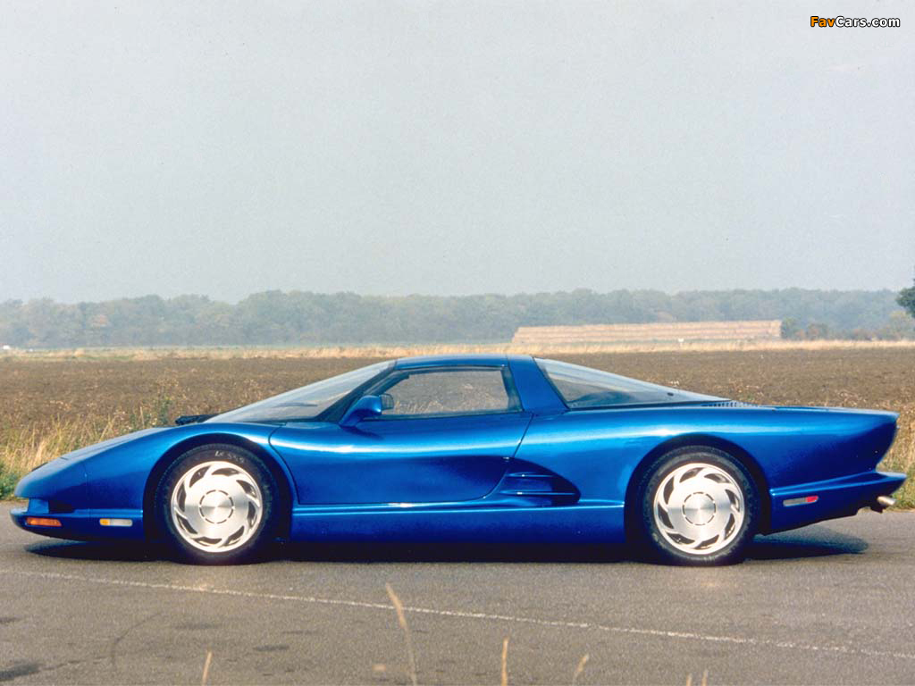 Corvette CERV III 1990 pictures (1024 x 768)