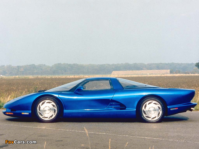 Corvette CERV III 1990 pictures (640 x 480)