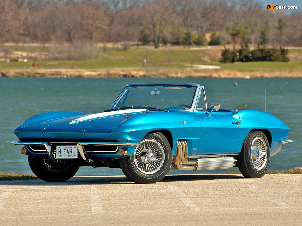 Images of Corvette Sting Ray Convertible Show Car (C2) 1963 (1024 x 768)