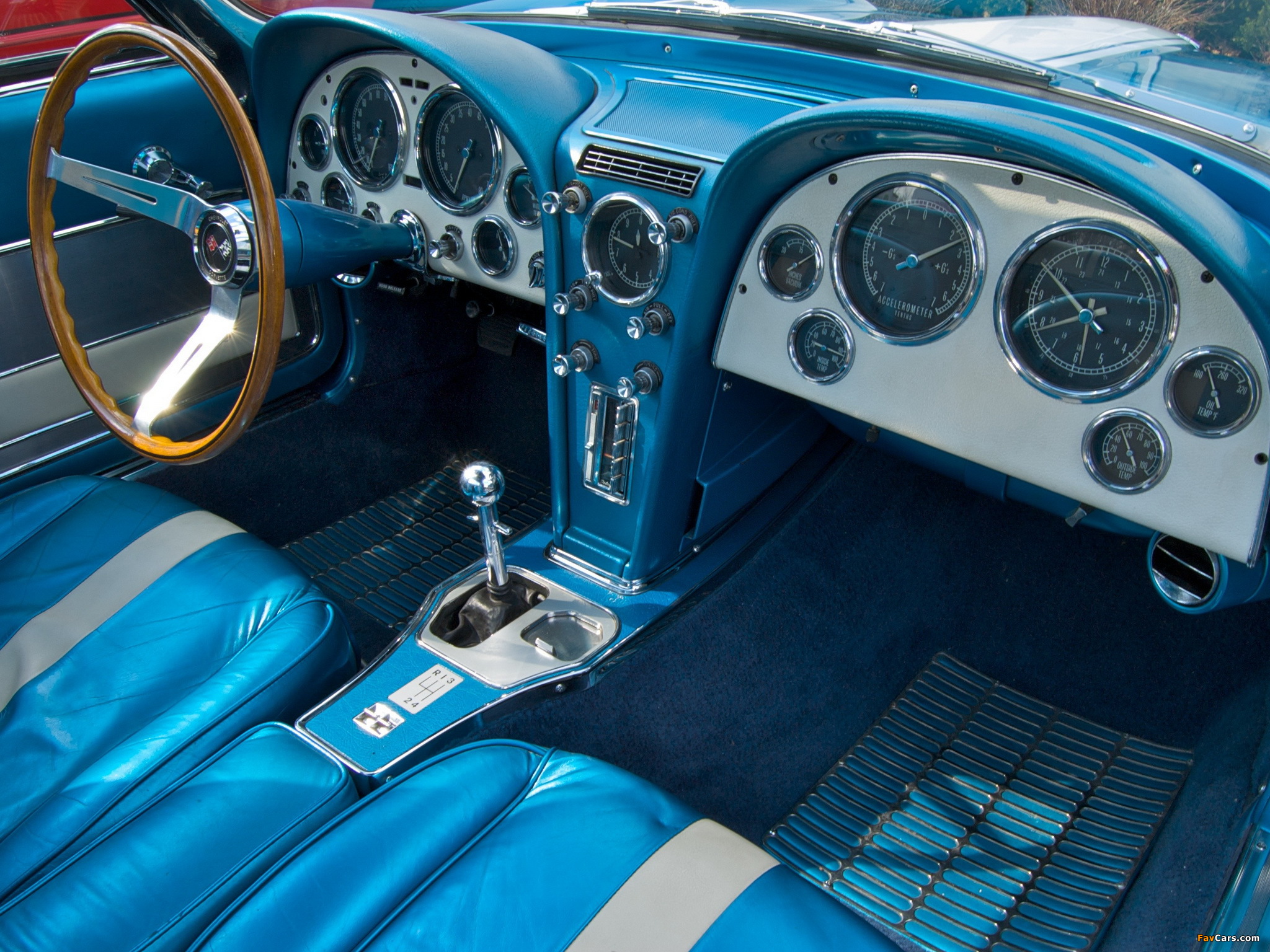 Images of Corvette Sting Ray Convertible Show Car (C2) 1963 (2048 x 1536)