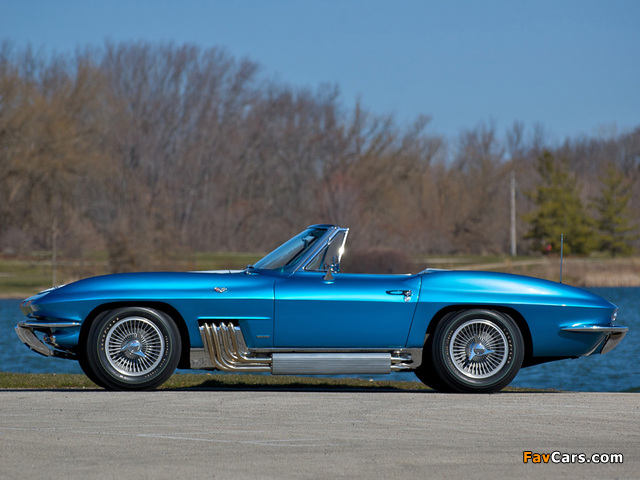 Photos of Corvette Sting Ray Convertible Show Car (C2) 1963 (640 x 480)