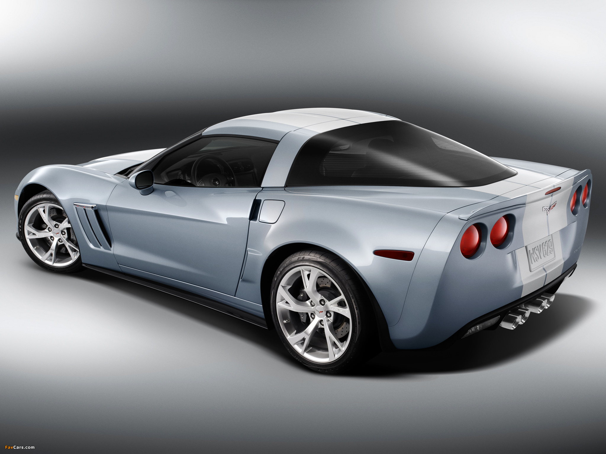 Photos of Corvette Grand Sport Carlisle Blue Concept (C6) 2011 (2048 x 1536)