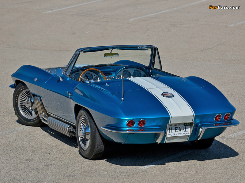 Pictures of Corvette Sting Ray Convertible Show Car (C2) 1963 (800 x 600)