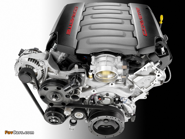 Engines  Corvette LT1 6.2L V-8 VVT DI pictures (640 x 480)