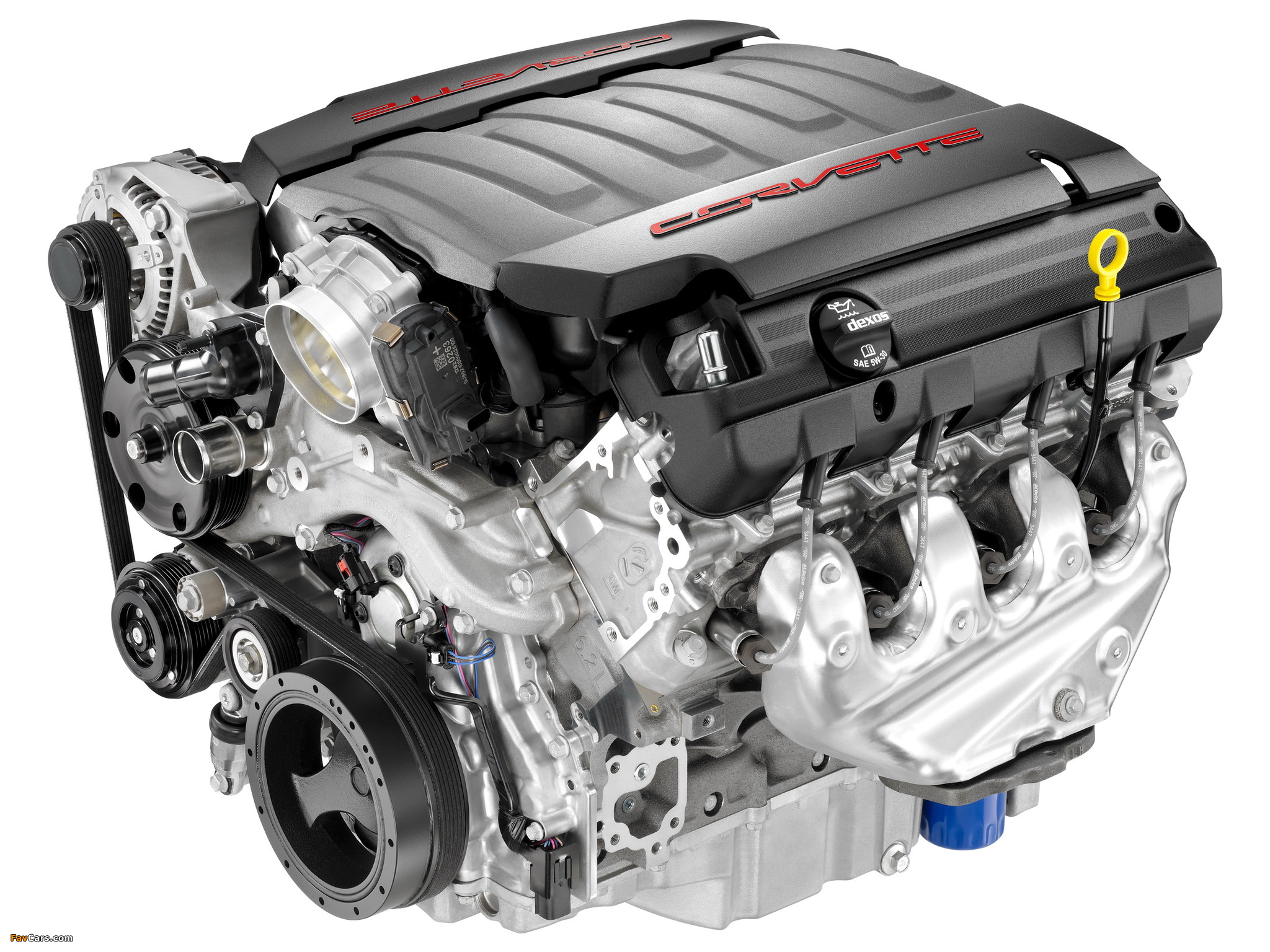 Photos of Engines  Corvette LT1 6.2L V-8 VVT DI (2048 x 1536)