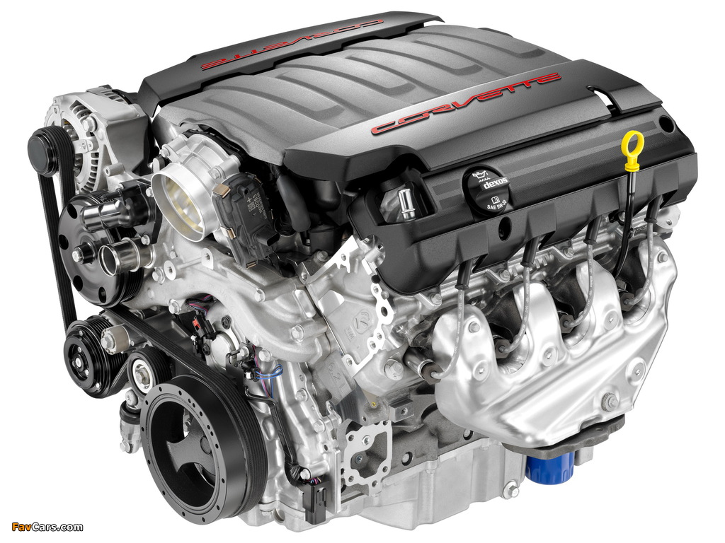 Photos of Engines  Corvette LT1 6.2L V-8 VVT DI (1024 x 768)