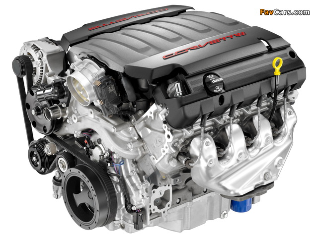 Photos of Engines  Corvette LT1 6.2L V-8 VVT DI (640 x 480)