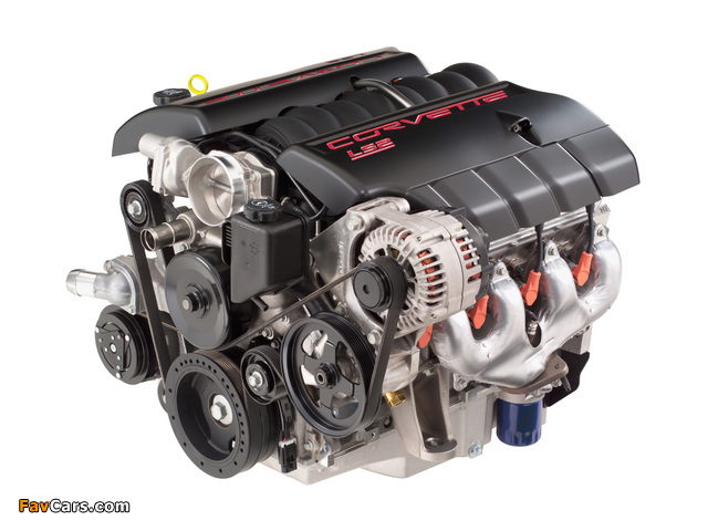Pictures of Engines  Corvette LS2 (640 x 480)