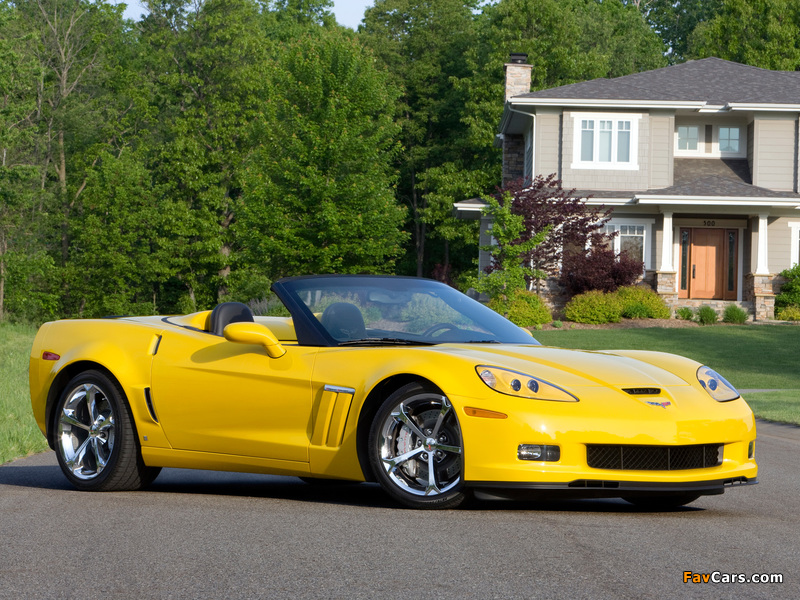 Corvette Grand Sport Convertible (C6) 2009 images (800 x 600)