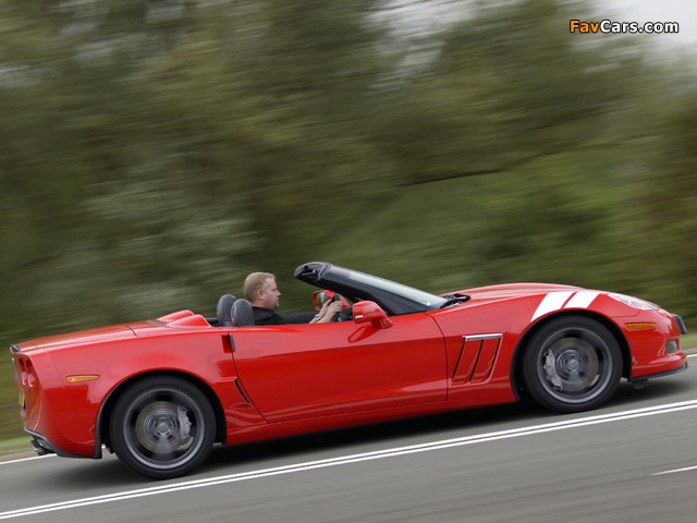 Corvette Grand Sport Convertible (C6) 2009 images (640 x 480)