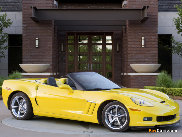 Corvette Grand Sport Convertible (C6) 2009 images (640 x 480)