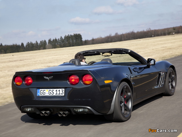 Corvette Grand Sport Convertible (C6) 2009 pictures (640 x 480)