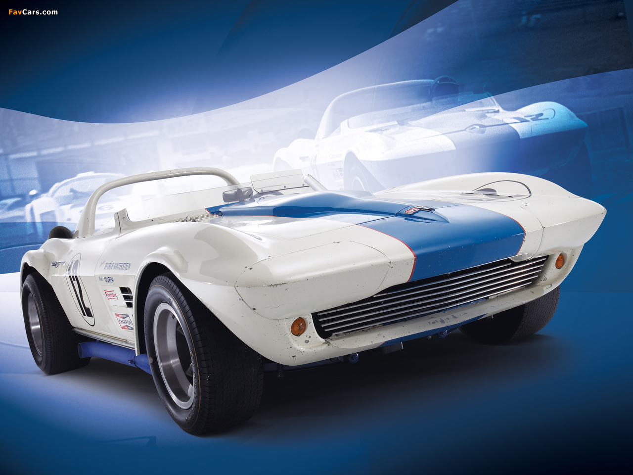 Corvette Grand Sport Roadster 1963 wallpapers (1280 x 960)