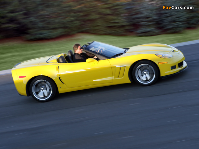 Corvette Grand Sport Convertible (C6) 2009 pictures (640 x 480)
