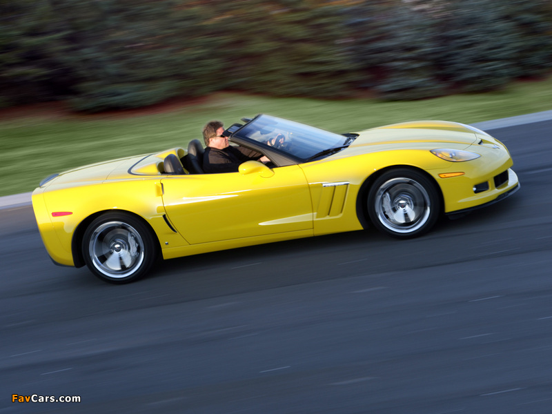 Corvette Grand Sport Convertible (C6) 2009 pictures (800 x 600)