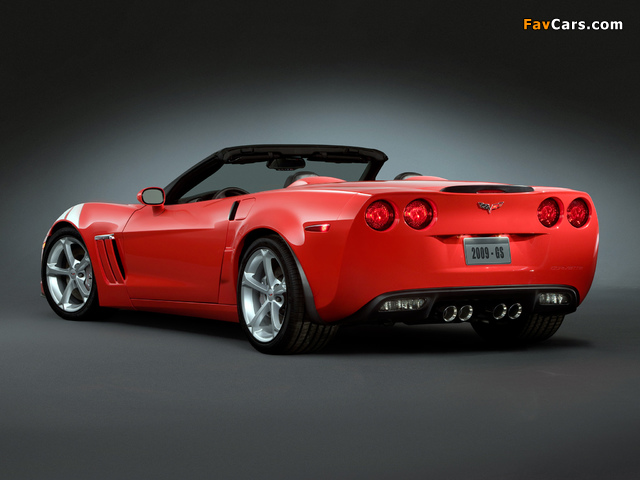 Images of Corvette Grand Sport Convertible (C6) 2009 (640 x 480)