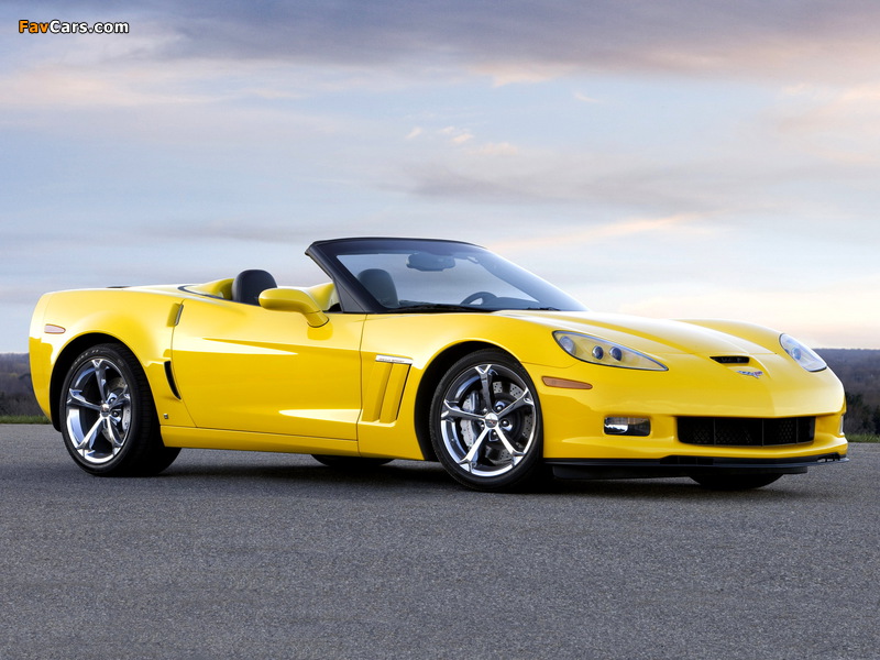 Pictures of Corvette Grand Sport Convertible (C6) 2009 (800 x 600)