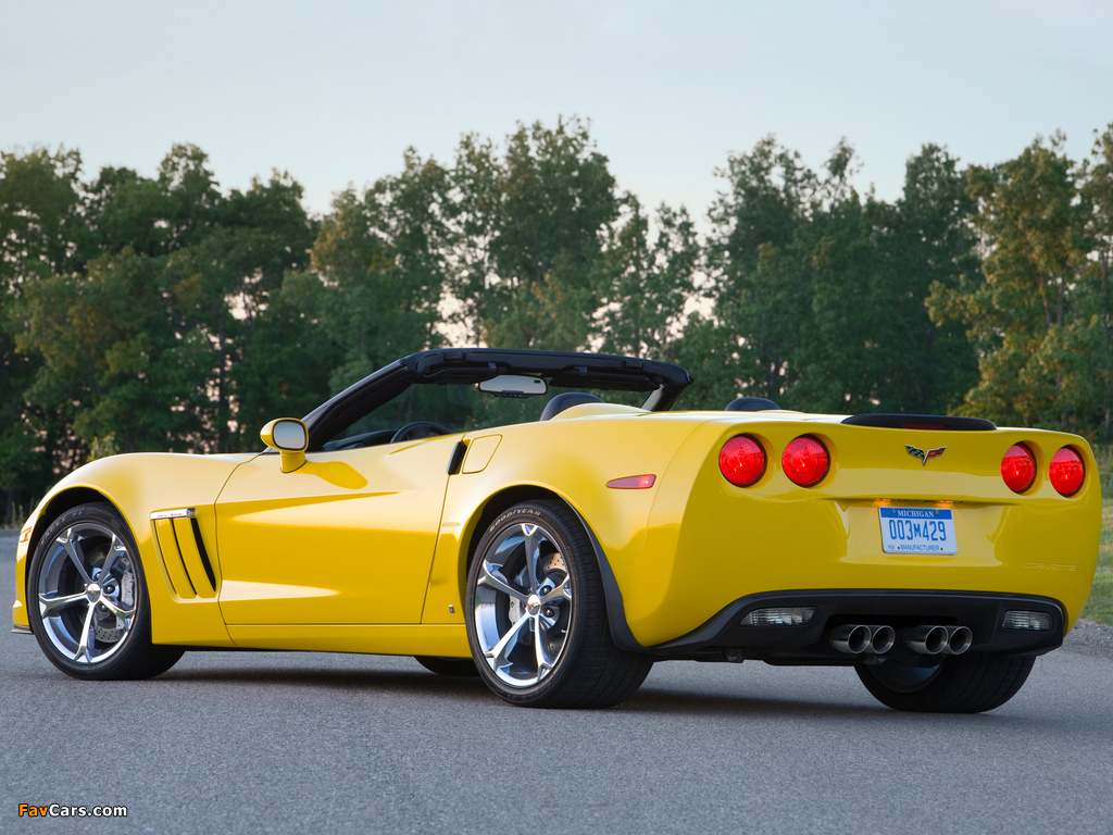 Pictures of Corvette Grand Sport Convertible (C6) 2009 (1024 x 768)