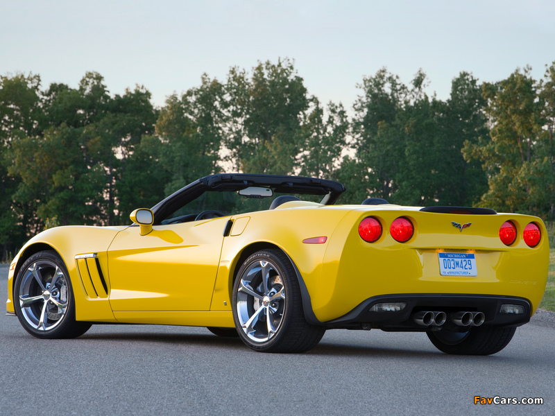 Pictures of Corvette Grand Sport Convertible (C6) 2009 (800 x 600)