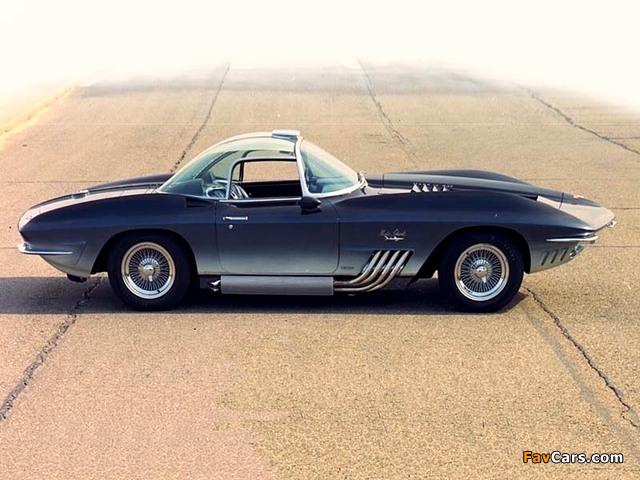 Corvette XP 755 Shark Concept Car 1961 images (640 x 480)