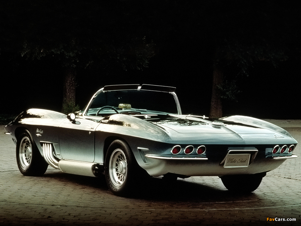 Corvette Mako Shark Concept Car 1962 images (1024 x 768)