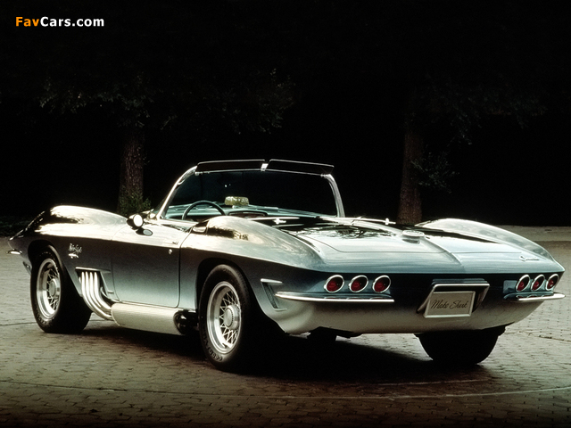 Corvette Mako Shark Concept Car 1962 images (640 x 480)