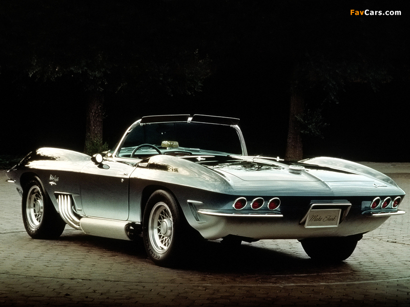 Corvette Mako Shark Concept Car 1962 images (800 x 600)