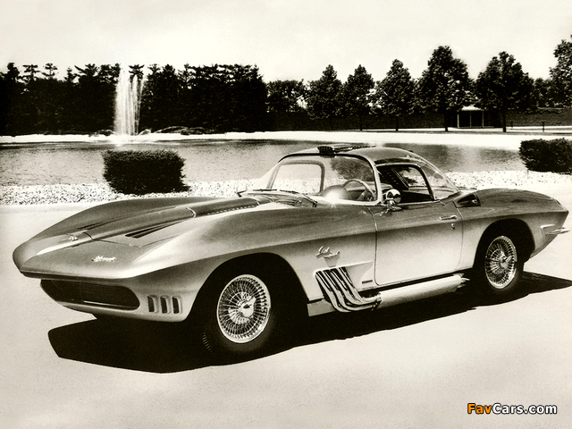 Corvette Mako Shark I Concept Car 1963 images (640 x 480)