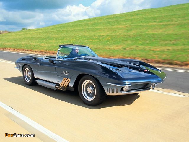 Images of Corvette Mako Shark Concept Car 1962 (640 x 480)