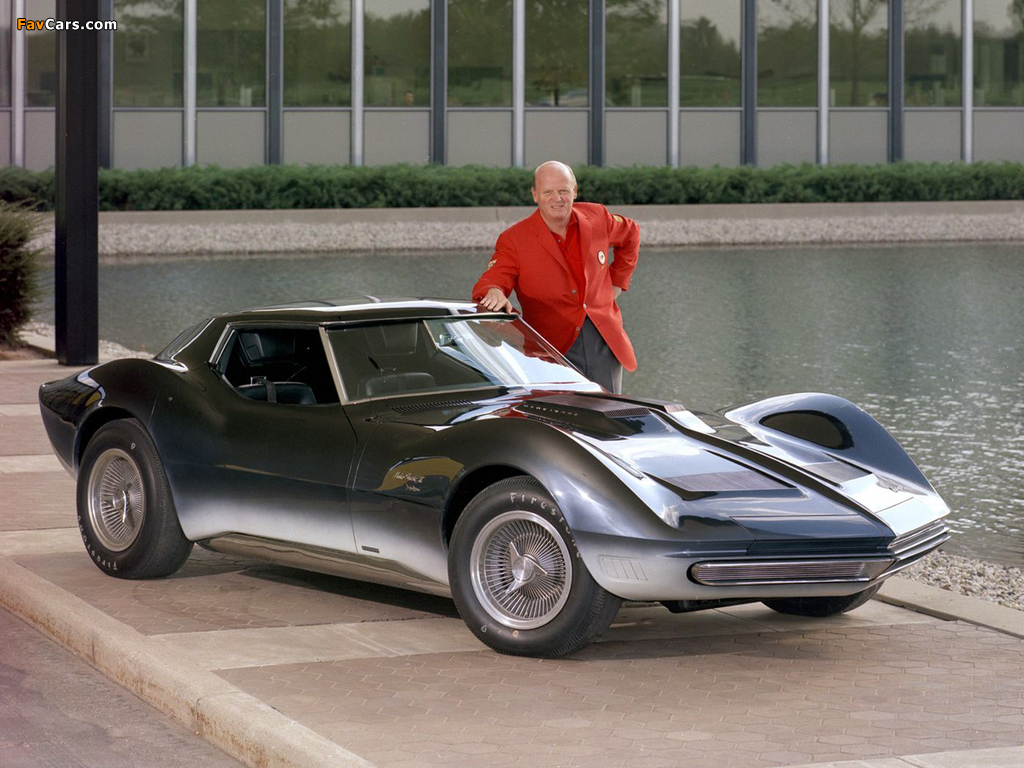 Photos of Corvette Mako Shark II Concept Car 1965 (1024 x 768)