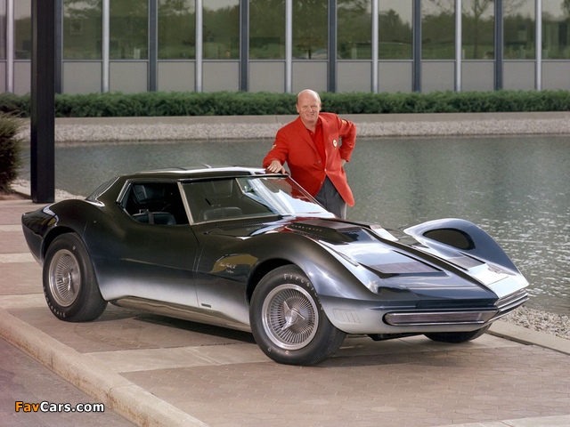 Photos of Corvette Mako Shark II Concept Car 1965 (640 x 480)