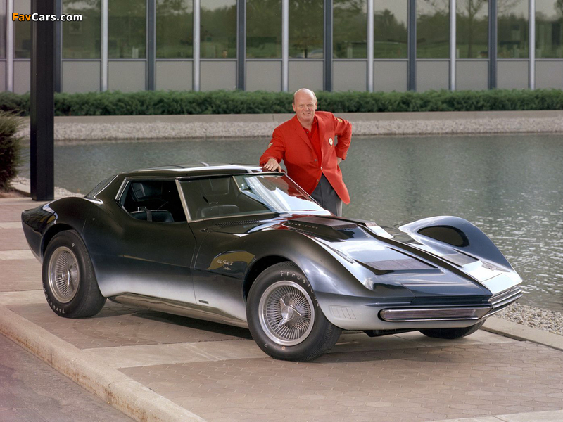 Photos of Corvette Mako Shark II Concept Car 1965 (800 x 600)