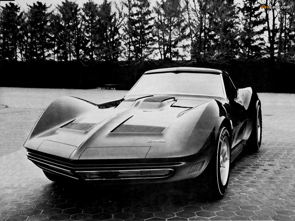 Photos of Corvette Mako Shark II Concept Car 1965 (1024 x 768)