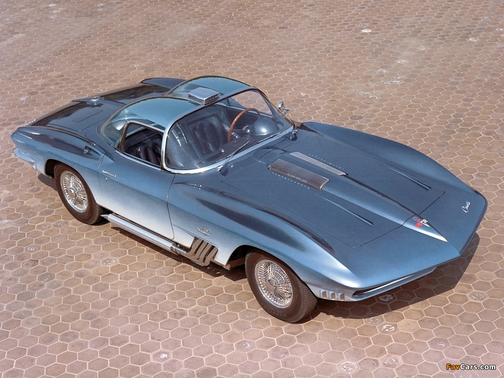 Corvette XP 755 Shark Concept Car 1961 wallpapers (1024 x 768)