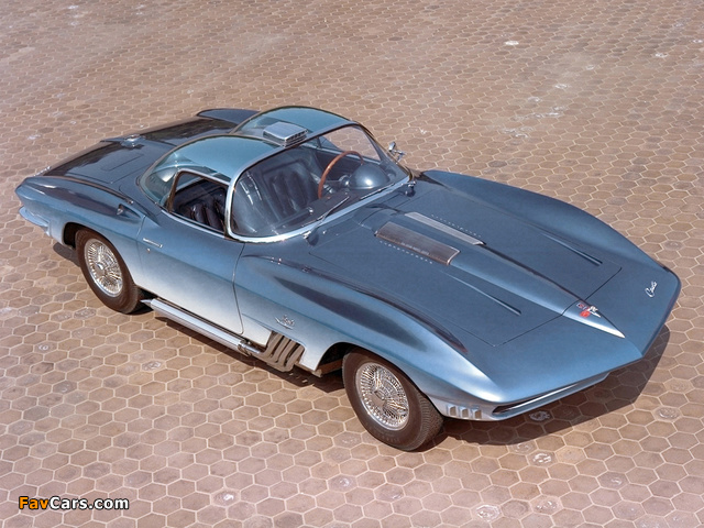 Corvette XP 755 Shark Concept Car 1961 wallpapers (640 x 480)