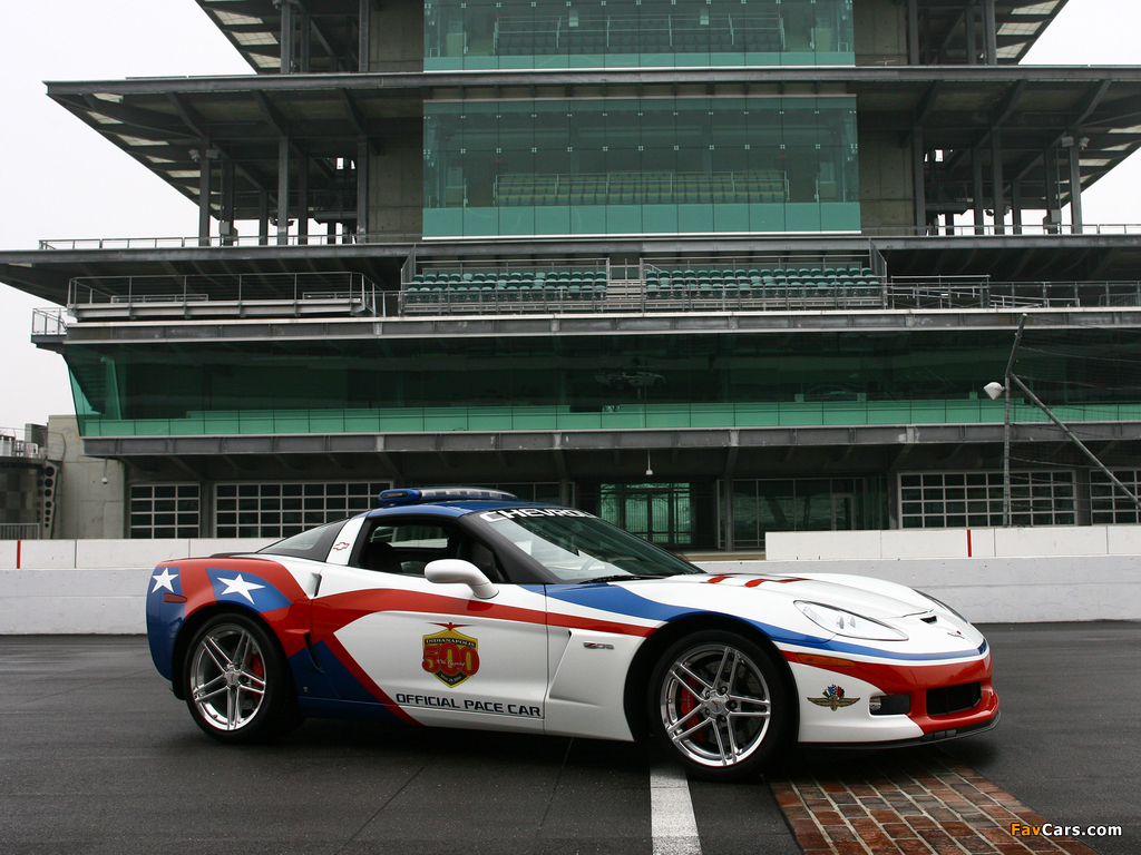 Corvette Z06 Indianapolis 500 Pace Car (C6) 2006 pictures (1024 x 768)