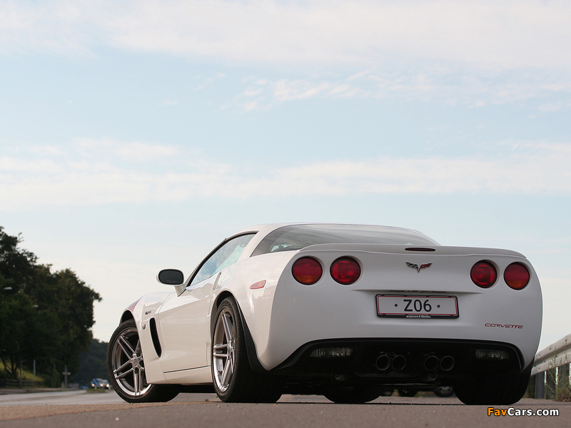 Corvette Z06 Ron Fellows Edition (C6) 2007 wallpapers (800 x 600)