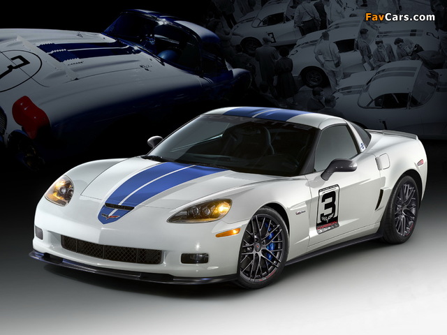 Images of Corvette Z06 Le Mans 50th Anniversary (C6) 2010 (640 x 480)