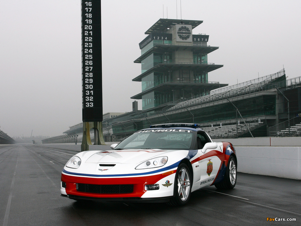 Photos of Corvette Z06 Indianapolis 500 Pace Car (C6) 2006 (1024 x 768)