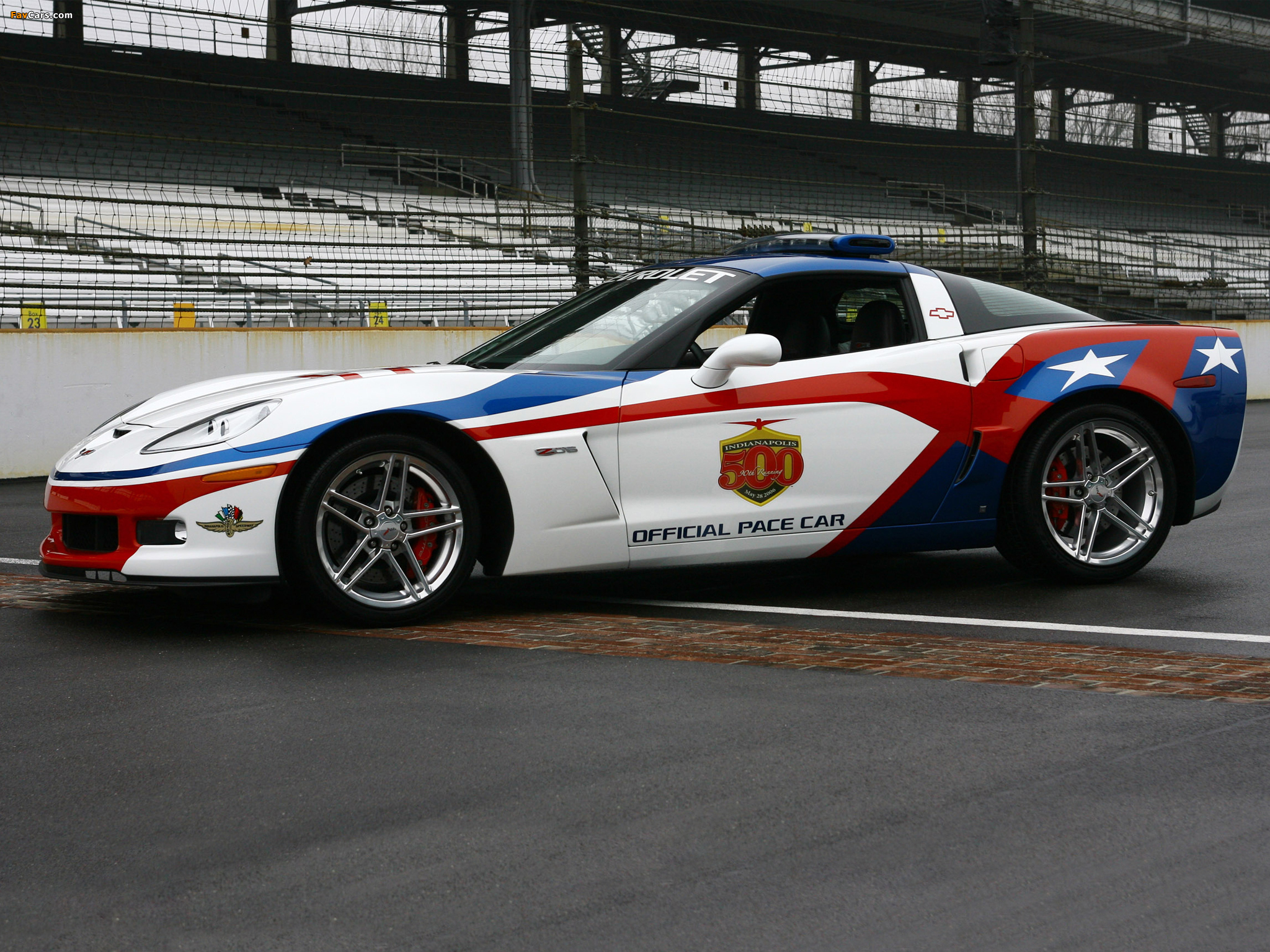 Pictures of Corvette Z06 Indianapolis 500 Pace Car (C6) 2006 (2048 x 1536)