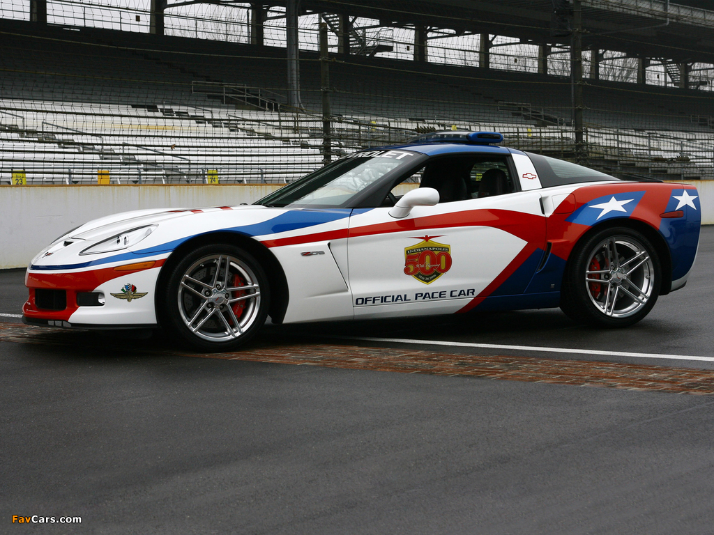 Pictures of Corvette Z06 Indianapolis 500 Pace Car (C6) 2006 (1024 x 768)